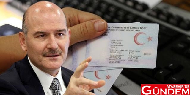 ÇİPLİ KİMLİK KARTLARINA E-İMZA ÖZELLİĞİ GELİYOR! bakan soylu